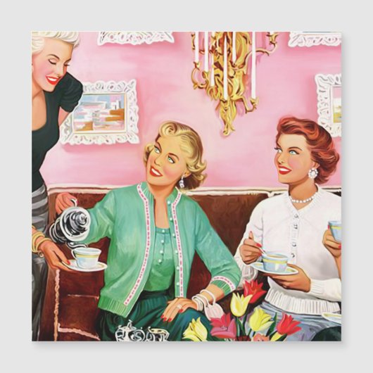 's middags Tea van 1950 (Voorkant)