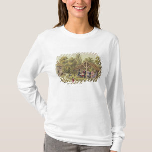 's middags thee bij een tavern uit het tijdschrift t-shirt