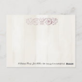 's middags thee! briefkaart (Achterkant)