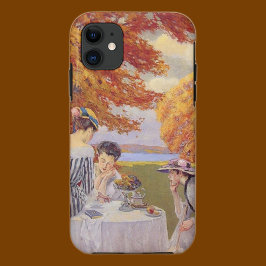 's middags thee in het park Case-Mate iPhone case