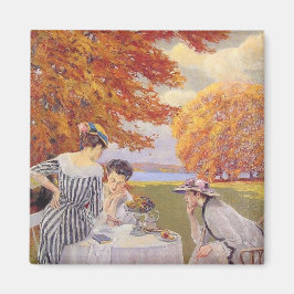 's middags thee in het park magneet