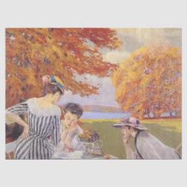 's middags thee in het park tissuepapier