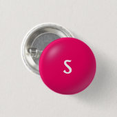 S Monogram Button (Voorkant /achterkant)