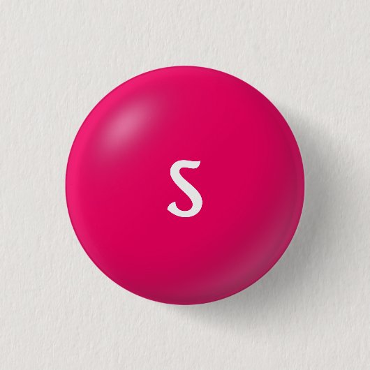 S Monogram Button (Voorkant)