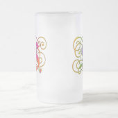 S Monogram "Gothische regenboog" Mokken (Center)