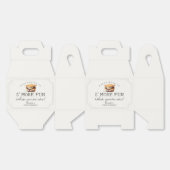 S’mores Fall Bonfire Outdoor First Birthday Bedankdoosjes (Ongevouwen)