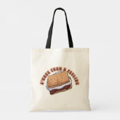 S’mores Than A Feeling Food Pun Tote Bag (Achterkant)