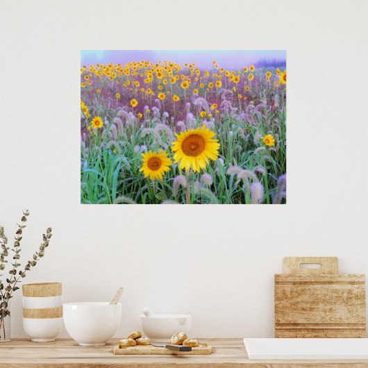 's Morgens, afdrukken Poster (Keuken)