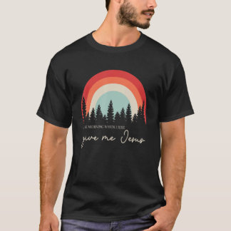 's Morgens als ik 's ochtends rijd geef ik Jezus T-shirt