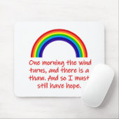 's Morgens draait de wind om Muismat (Met muis)