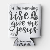 's Morgens geef je me jesus Blikjeskoeler (Voorkant)