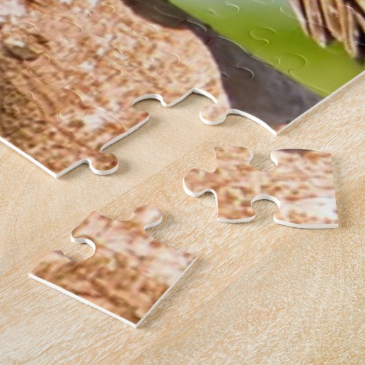 's Morgens gepotte uil. Legpuzzel (Zijkant)