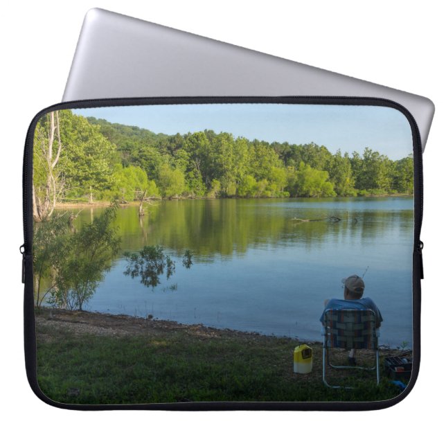 's Morgens Gevist Laptop Sleeve (Voorkant)