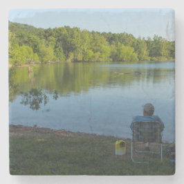 's Morgens Gevist Stenen Onderzetter