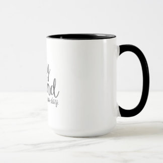 's Morgens koffie mok, vandaag is een gloednieuwe  Mok