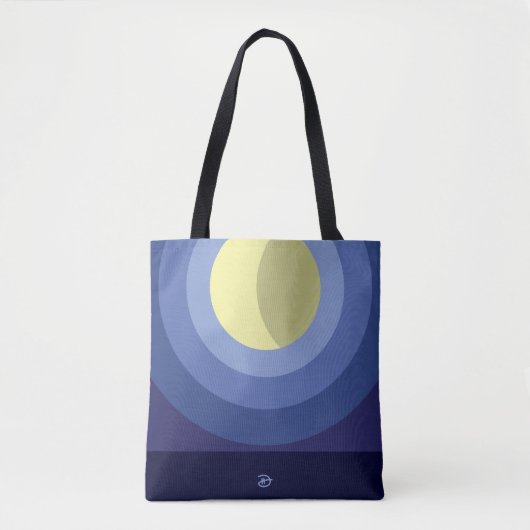 's Morgens, 's nachts en 's nachts - Canvas tas (Voorkant)