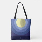 's Morgens, 's nachts en 's nachts - Canvas tas (Achterkant)