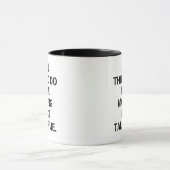 's Morgens wil ik niet met me praten. Mok (Midden)