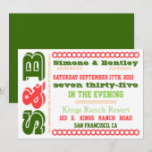 S n' B Uitnodiging (Voorkant / Achterkant)