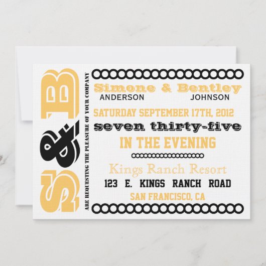 S n' B Uitnodiging (Voorkant)