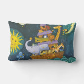 's Nachts ark Kussen (Achterkant)