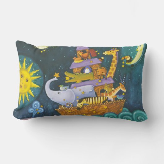 's Nachts ark Kussen (Voorkant)