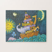 's Nachts ark Legpuzzel (Horizontaal)