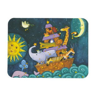 's Nachts ark Magneet