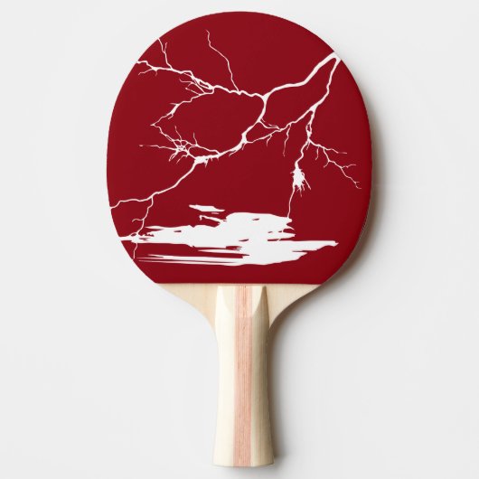 's Nachts flitsen Tafeltennisbatje (Voorkant)
