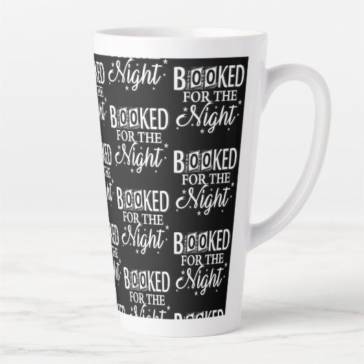 's Nachts geboekt Latte Mok (Rechts)