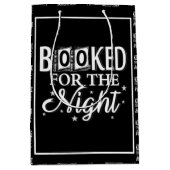 's Nachts geboekt Medium Cadeauzakje (Voorkant)