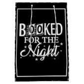 's Nachts geboekt Medium Cadeauzakje (Achterkant)