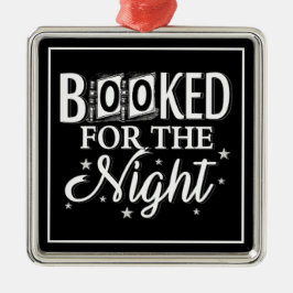 's Nachts geboekt Metalen Ornament
