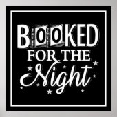 's Nachts geboekt Poster (Voorkant)