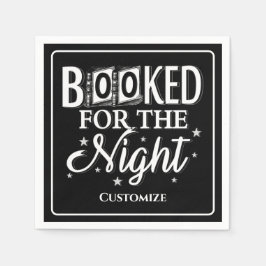 's Nachts geboekt Servet