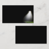 's Nachts gewoon straatlicht - visitekaartje (Voorkant / Achterkant)