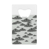 's Nachts in de nacht Creditkaart Flessenopener (Achterkant)