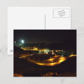 's Nachts is de Hoover Dam Briefkaart (Voorkant / Achterkant)