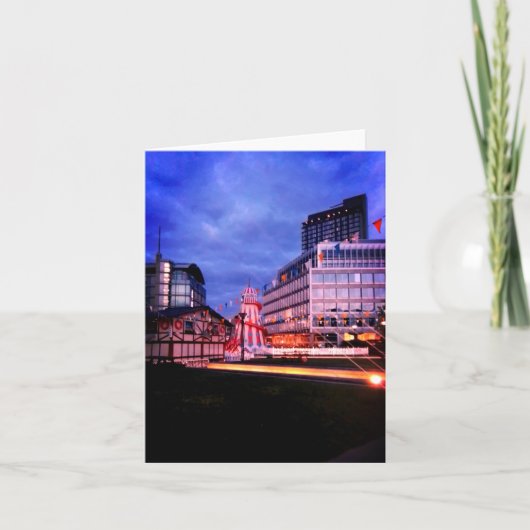 's nachts kaart (Voorkant)