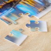 's Nachts licht in Pittsburgh Puzzle Legpuzzel (Zijkant)