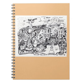 's Nachts lopen thuis Notitieboek