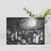 's Nachts op het kerkhof - Angel met Devil (Staand voorkant)