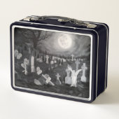 's Nachts op het kerkhof - Angel met Devil (Achterkant)