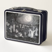 's Nachts op het kerkhof - Angel met Devil (Voorkant)