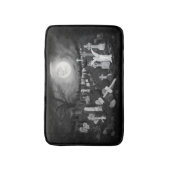 's Nachts op het kerkhof - Angel met Devil Badmat (Voorkant Verticaal)