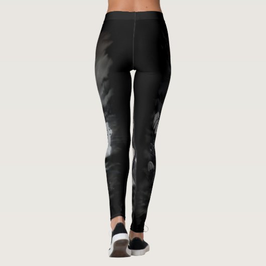 's Nachts op het kerkhof - Angel met Devil Leggings (Achterkant)