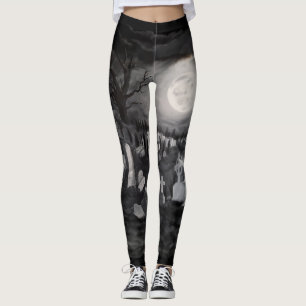 's Nachts op het kerkhof - Angel met Devil Leggings