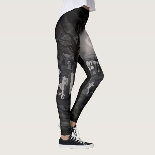 's Nachts op het kerkhof - Angel met Devil Leggings (Rechts)