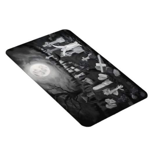 's Nachts op het kerkhof - Angel met Devil Magneet (Rechterzijde)