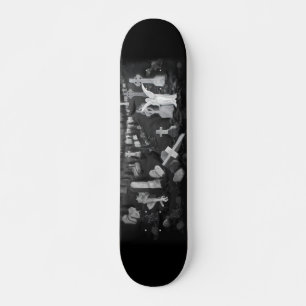 's Nachts op het kerkhof - Angel met Devil Persoonlijk Skateboard
